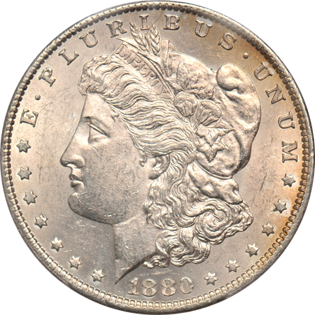 1880-O and 1892, both PCGS MS-62.