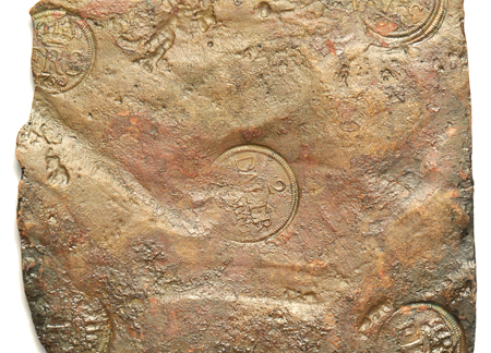 Sweden - Plate Money, 1750 2-Daler.