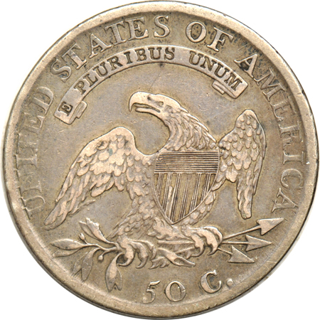 1812 (O-109), plus eight additional different dates, F to XF.