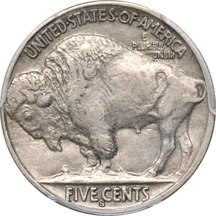 1913-S Type 2. PCGS XF-45.