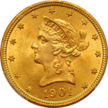 1901 PCGS MS-64+ CAC.