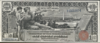 1896 $1.00.  AU.