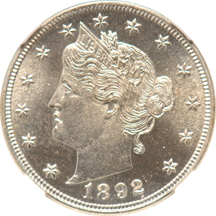 1892 NGC PF-66 CAMEO.