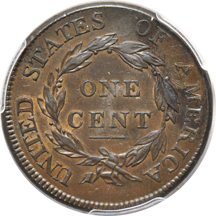 1812 S-289 Large Date, PCGS AU-58.