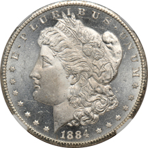 1884-CC NGC MS-65 PL.