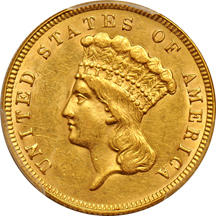 1888 PCGS AU-58.