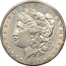 1889-CC PCGS AU-53.