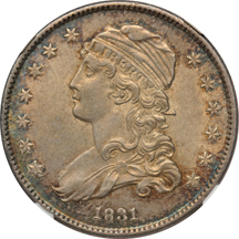 1831 Small Letters (B-1), NGC MS-62.