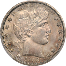 1909 PCGS AU-58.