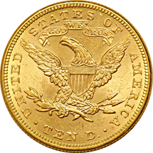 Six gold eagles, AU.