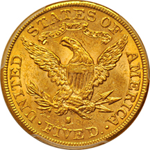 1887-S PCGS MS-63.