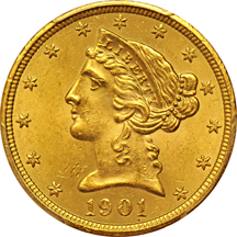 1901-S PCGS MS-63.