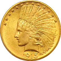 1913 PCGS MS-62.