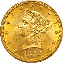 1882 PCGS MS-63.