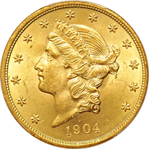 1904 PCGS MS-64.