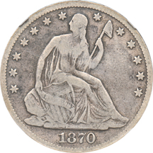 1870-CC NGC F-12.