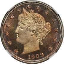 1909 NGC PF-64 CAMEO.