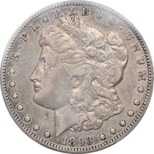 1892-CC VF-35, and an 1893-O VF-25, both PCGS.