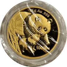 China - 2004 1 kilogram gold Proof Panda, 10,000 Yn.