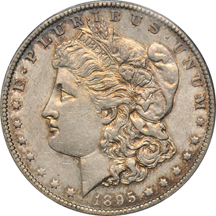 1895-O PCGS AU-50.