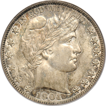 1901 PCGS MS-62.