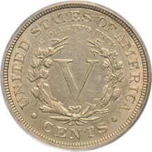 1885 PCGS AU-55.