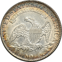 1823 (O-103), plus three additional different dates, XF-AU.