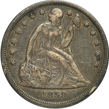 1859-O ANACS VF-35.