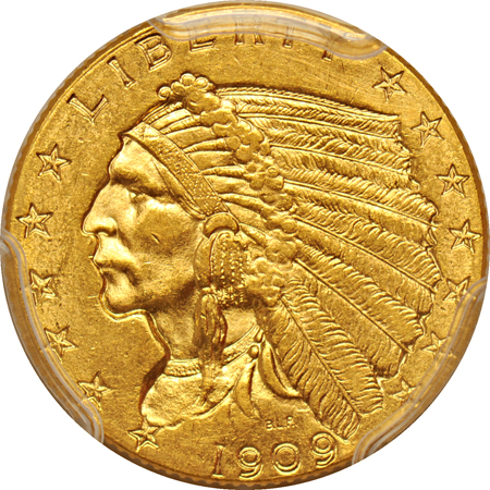 1909 PCGS MS-62.