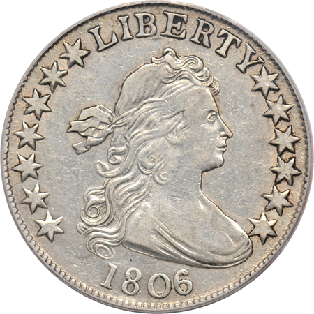 1806/5 (O-102, R.3) PCGS XF-40.