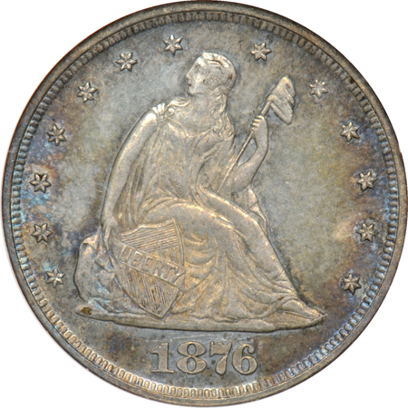 1876 NGC MS-62 (no line).