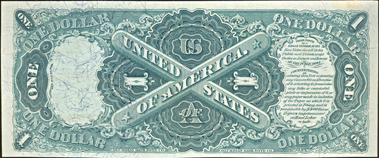 1875 $1 CHCU.