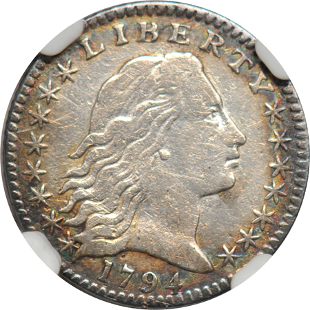 1794 (LM-3, R.4) NGC XF Details/improperly cleaned/repaired.