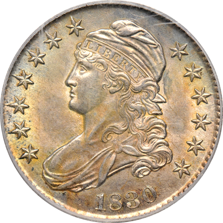 1830 (O-101) Small 0 PCGS AU-58.