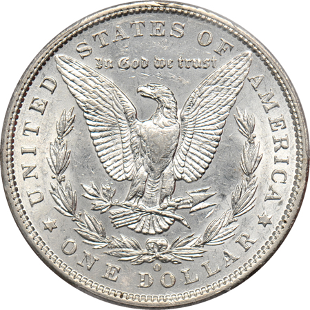 1895-O PCGS AU-53.