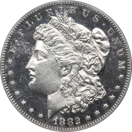 1882 PCGS PF-62.