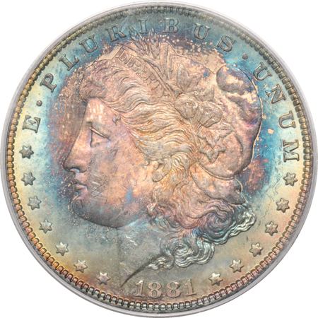 1881 PCGS MS-63.