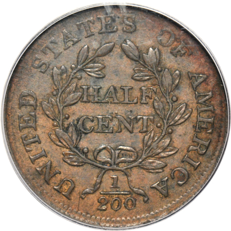 1804 Plain 4 - Stemless (C-13). PCGS AU-55.