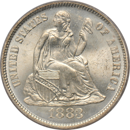 1883 PCGS MS-66.