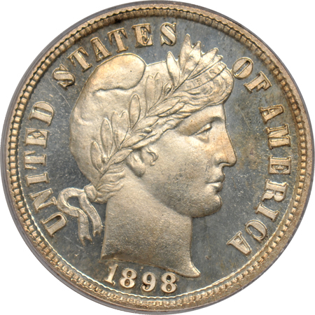 1898 PCGS PF-65CAM.