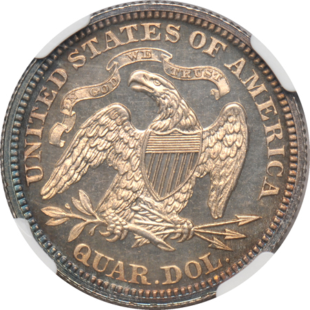 1868 NGC PF-63 CAMEO.