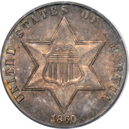 1860 PCGS MS-64.