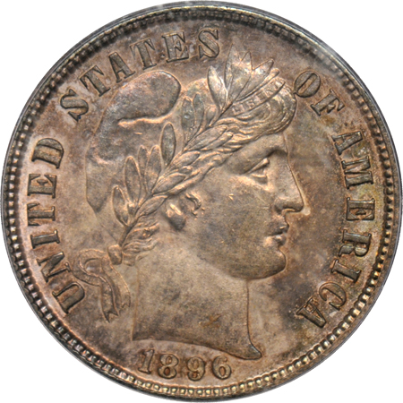 1896-S PCGS MS-64.