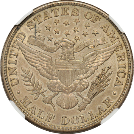 1914 NGC AU-53.