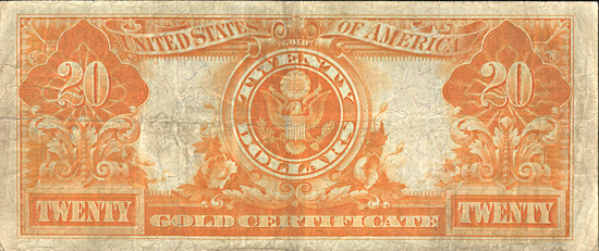 Eight large-size U.S. type notes.