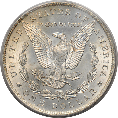 1888-O PCGS MS-65 (green label).