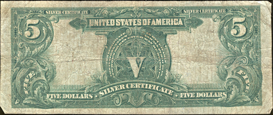 1899 $5 F.