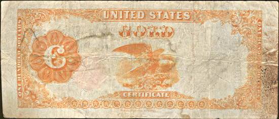 1922 $100 F.