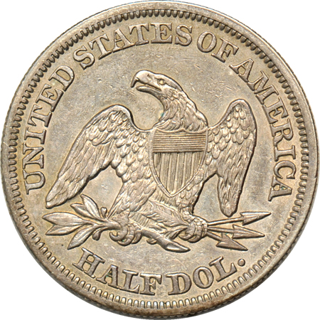 1868, 1876-CC, plus five more different dates, all XF details or AU details.