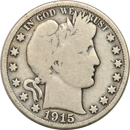 Seven popular date U.S. coins.